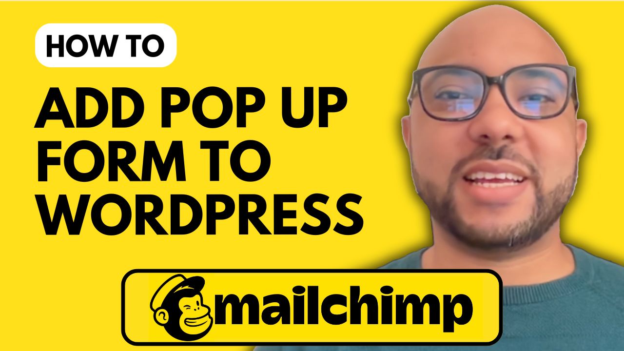 How To Add A Mailchimp Pop Up Form To WordPress Ben S Experience