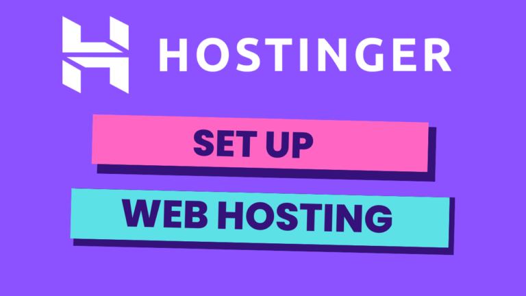 How to Set Up your New Web Hosting in Hostinger