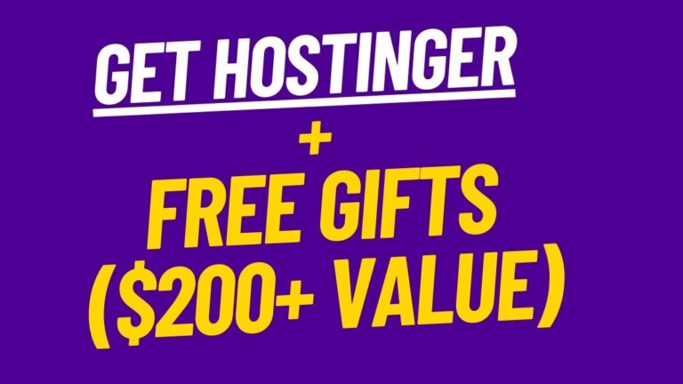 How to Buy Hostinger Web Hosting and Unlock a Free Gift ($200+ Value)