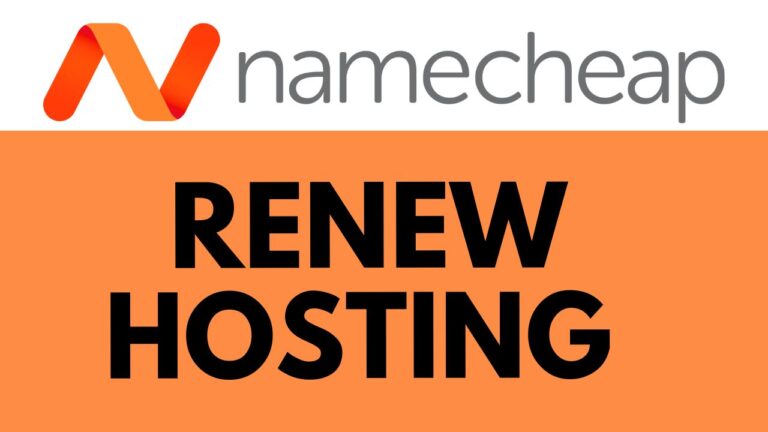 How to Renew Hosting with Namecheap: A Step-by-Step Guide