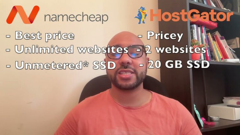 Namecheap vs. HostGator: A Comprehensive Web Hosting Comparison