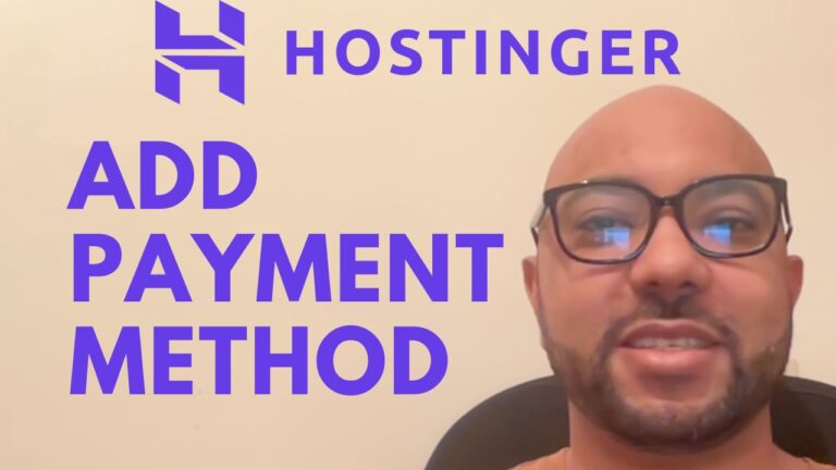 How to Add a Payment Method in Hostinger
