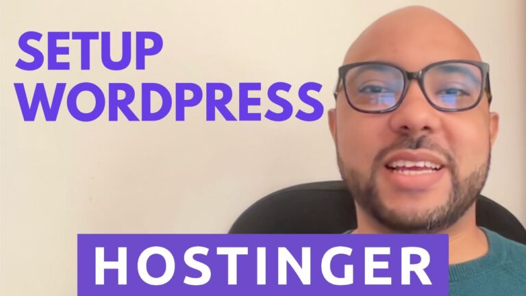 How to Set Up a WordPress Website on Hostinger