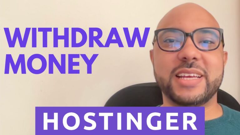How to Withdraw Money from the Hostinger Affiliate Program
