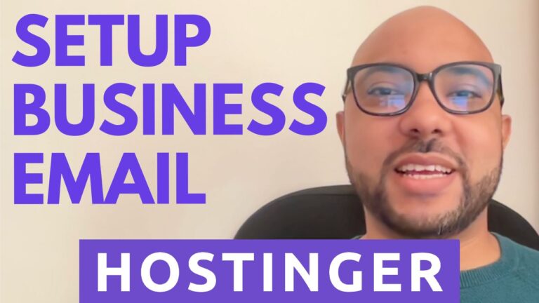 How to Set Up a Business Email on Hostinger