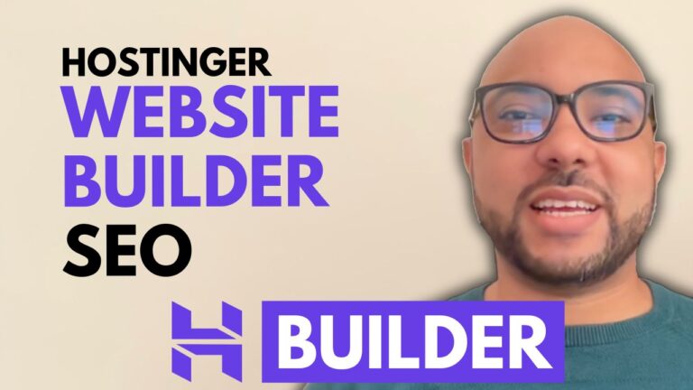 Hostinger Website Builder SEO: What you Need to Know