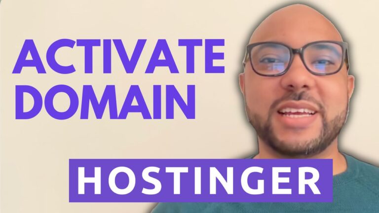 How to Activate a Domain in Hostinger