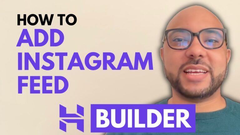 How to Add Instagram Feed in Hostinger Website Builder