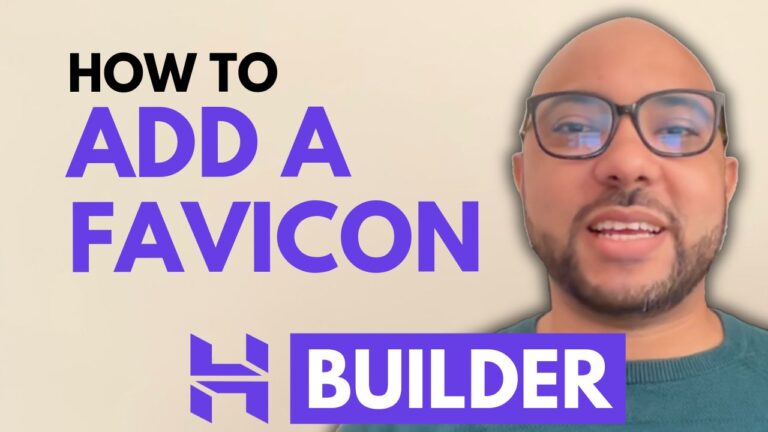 How to Add a Favicon in Hostinger Website Builder