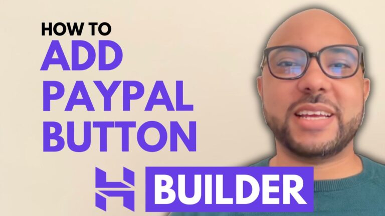 How to Add a PayPal Button in Hostinger Website Builder