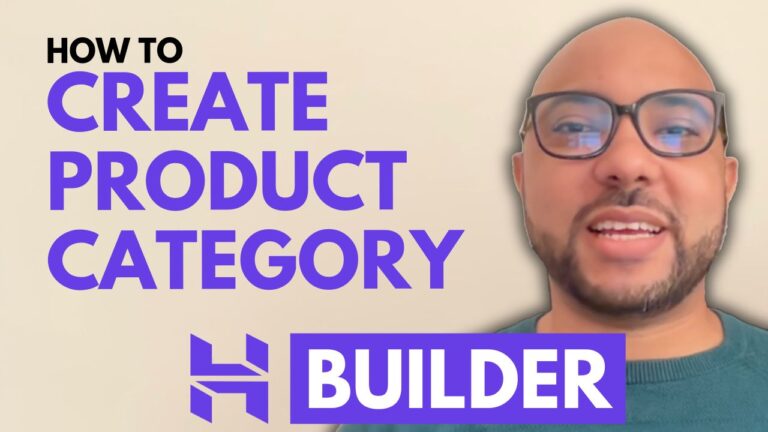 How to Create a Product Category in Hostinger Website Builder