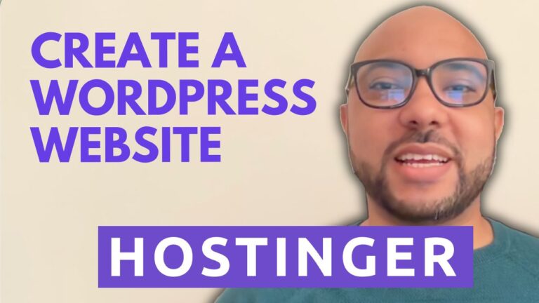 How to Create a WordPress Website with Hostinger in Just 30 Minutes
