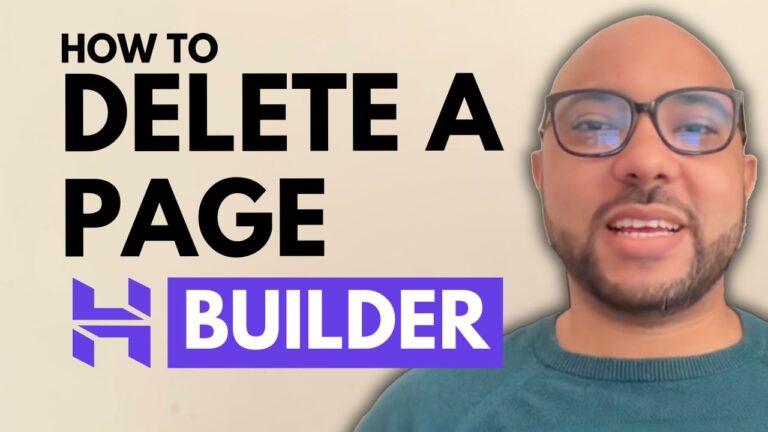 How to Delete a Page in Hostinger Website Builder