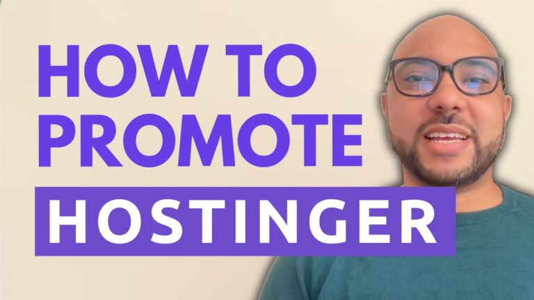 How to Do Affiliate Marketing with Hostinger?