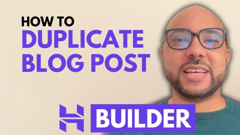 How to Duplicate a Blog Post in Hostinger Website Builder