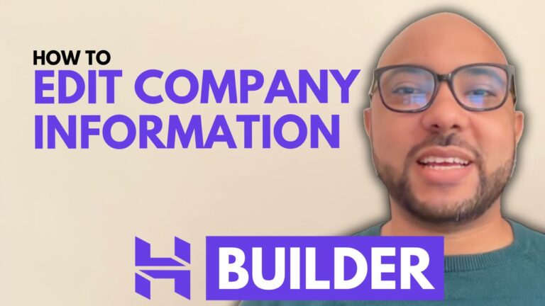 How to Edit Company Information for the Online Store in Hostinger Website Builder