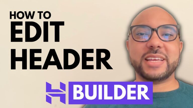 How to Edit Header in Hostinger