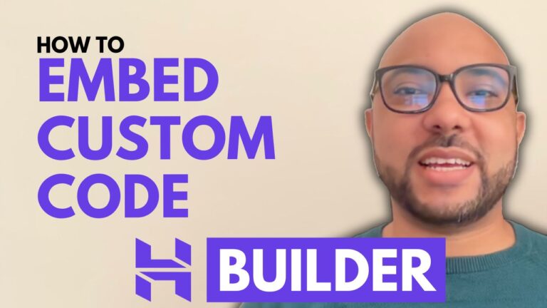 How to Embed Custom Code in Hostinger Website Builder