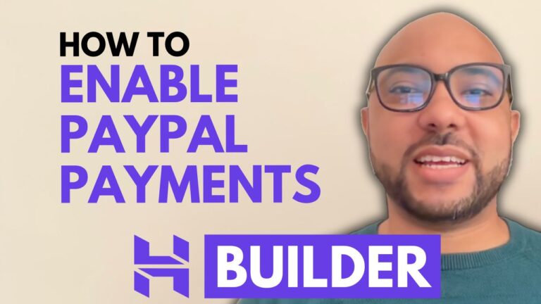 How to Enable Paypal Payments in Hostinger Website Builder