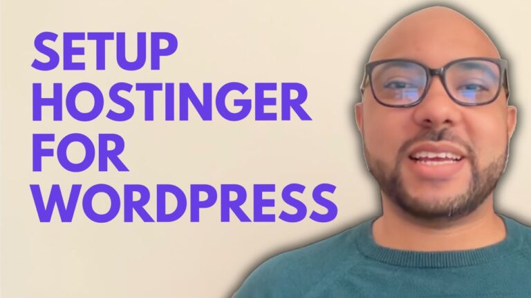 How to Set Up Hostinger for WordPress