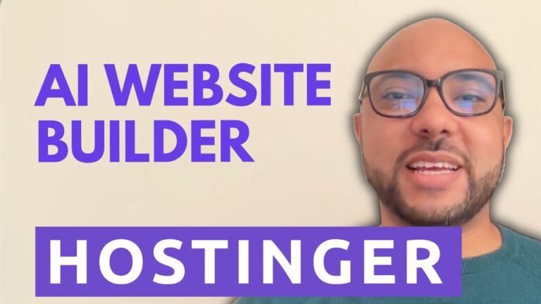 How to Use Hostinger AI Website Builder ?