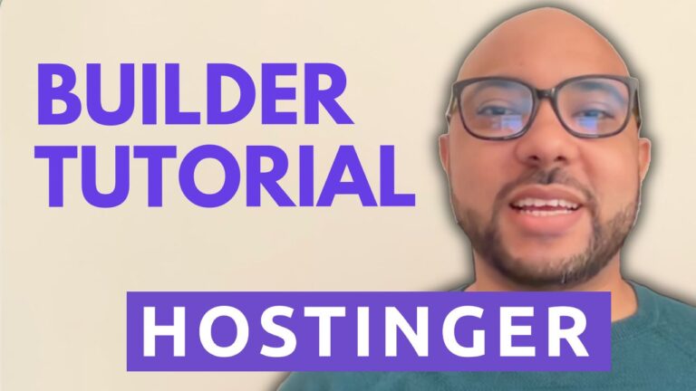 How to Use Hostinger Website Builder?
