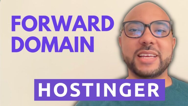 How to Forward a Domain in Hostinger
