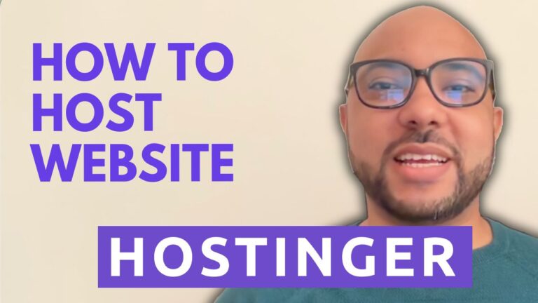 How to Host Your Website Using Hostinger