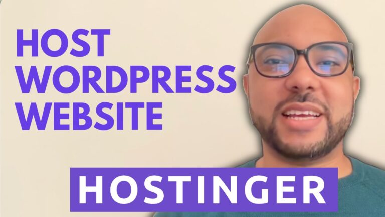 How to Host a WordPress Website on Hostinger