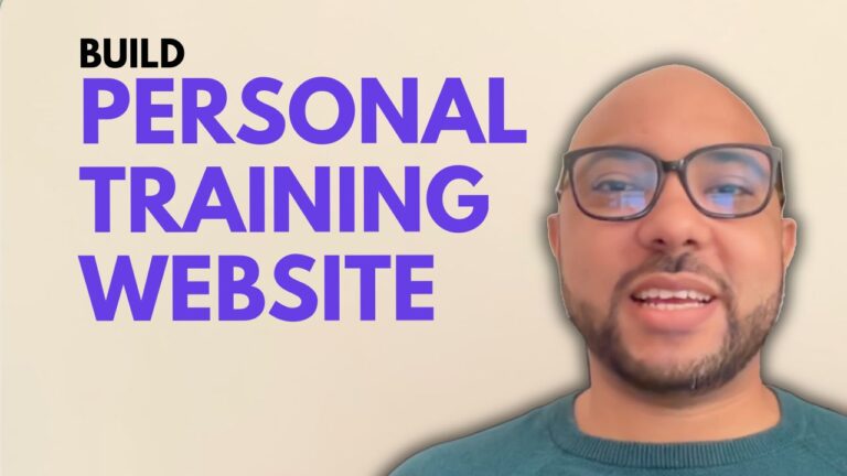 How to Build a Personal Training Website: Beginner’s Guide