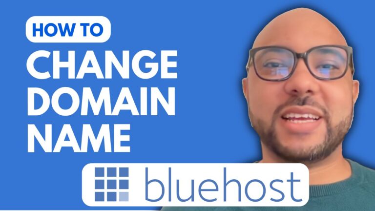 How to Change Domain Name in Bluehost