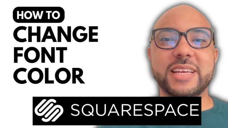 How to Change Font Color in Squarespace