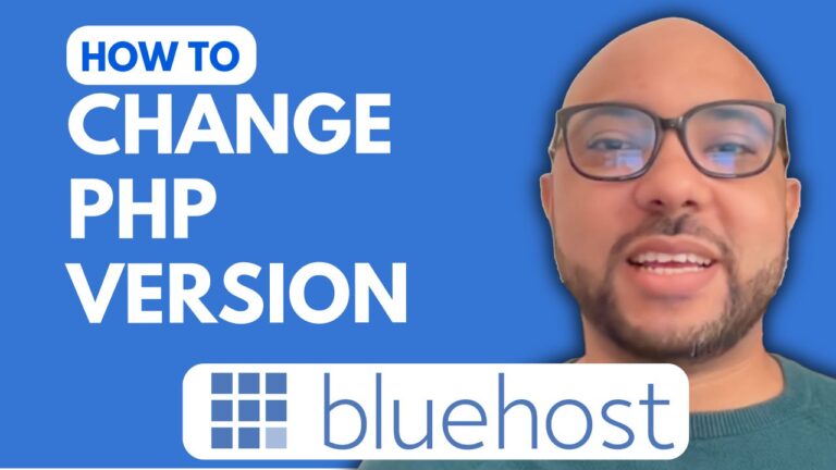 How to Change PHP Version in Bluehost