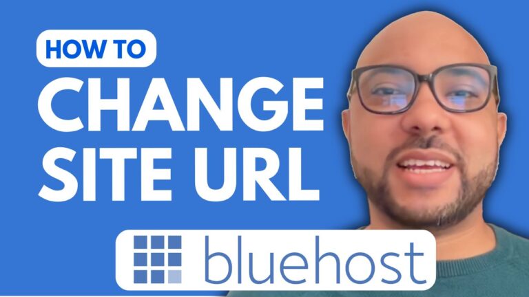 How to Change Site URL in Bluehost