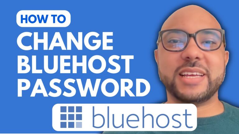 How to Change Your Bluehost Password