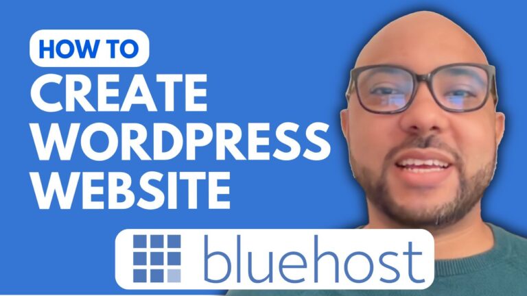 How to Create WordPress Website in Bluehost