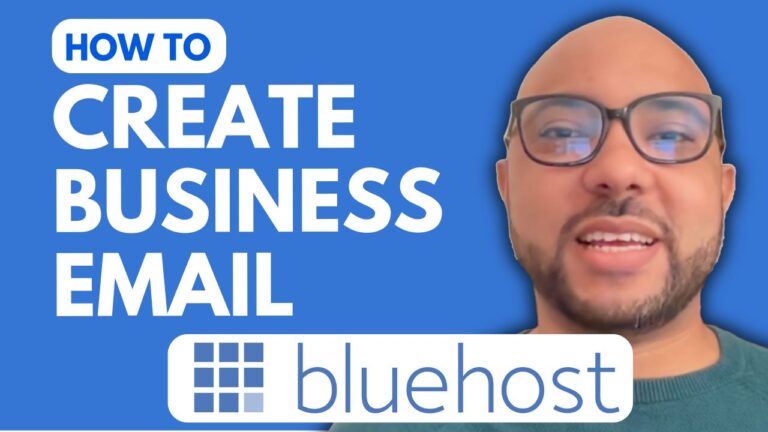 How to Create a Business Email on Bluehost