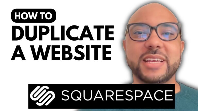 How to Duplicate a Website in Squarespace