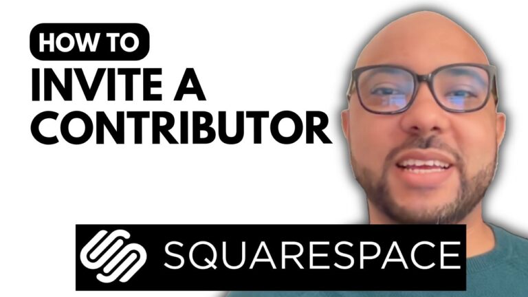 How to Invite a Contributor on Squarespace