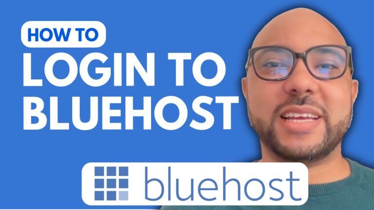 How to Log in to Bluehost