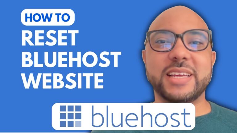 How to Reset Bluehost Website