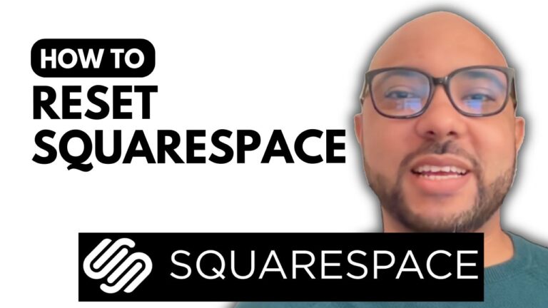 How to Reset Squarespace Template