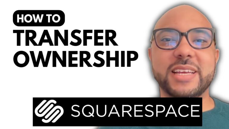 How to Transfer Ownership in Squarespace