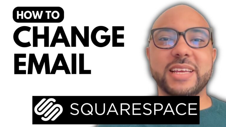 How to Change Email on Squarespace