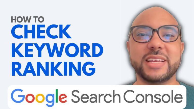 How to Check Keyword Ranking in Google Search Console