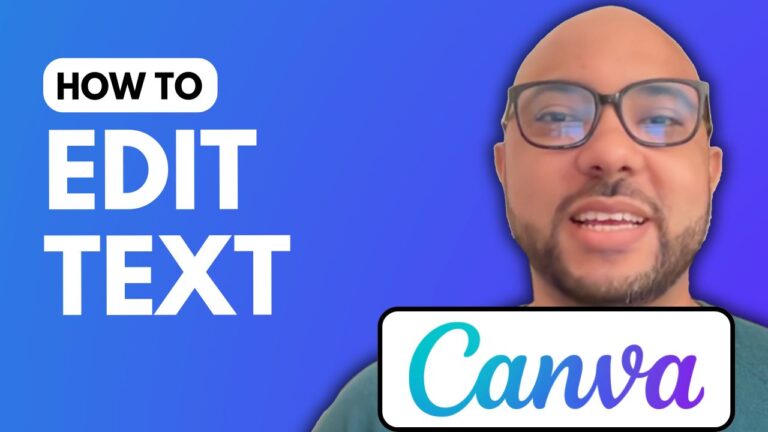 How To Edit Text In Canva