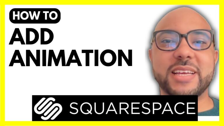 How to Add Animation in Squarespace