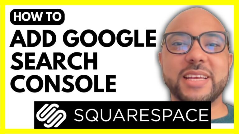 How to Add Google Search Console to Squarespace