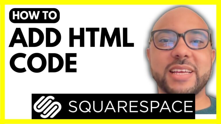 How to Add HTML Code to Squarespace