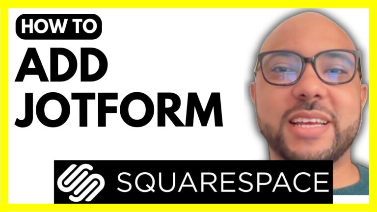 How to Add Jotform to Squarespace